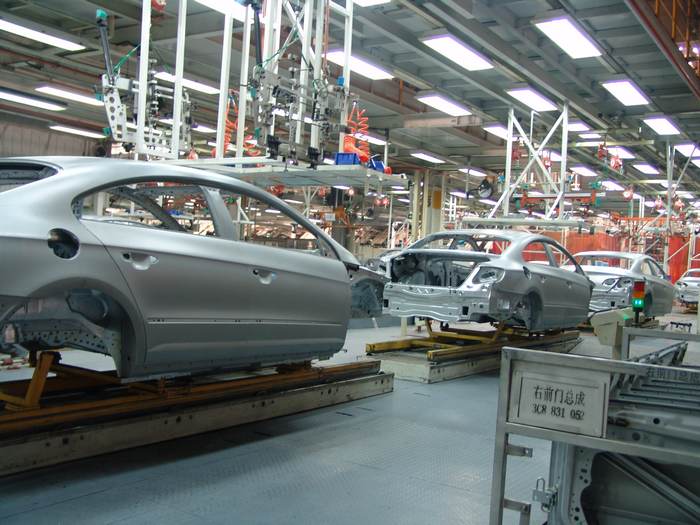 一汽-大众二工厂三大车间全方位曝光(图)-汽车
