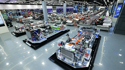 北方汽车教具智能工厂在园区尽显经济聚集效应